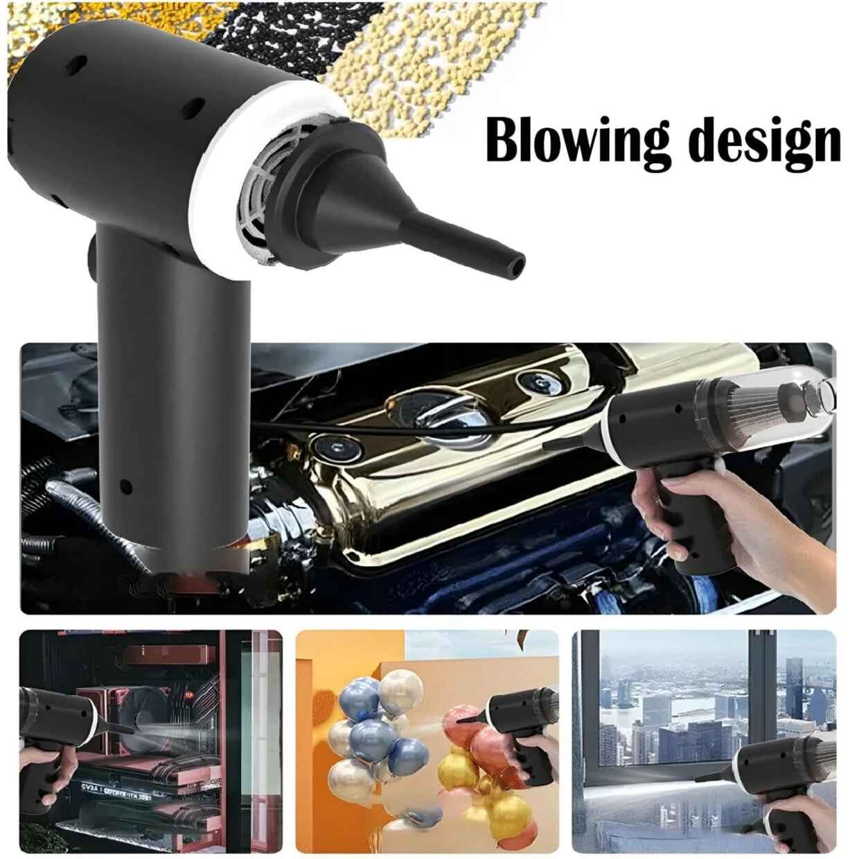 3 in 1 Portable Vacuum Cleaner With Blower