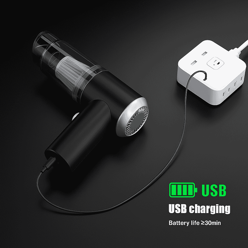 3 in 1 Portable Vacuum Cleaner With Blower